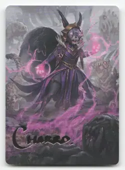 Liliana of the Dark Realms Art Card (Gold-Stamped Signature) MTG NM - Image 1