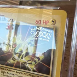 CGC 9 Electabuzz Black Star Promo 2 1999 Holo English Pokemon Card - Image 3