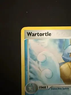 Wartortle (43/100) EX Crystal Guardians Stamped Reverse Holo Pokemon Card - NM - Image 2