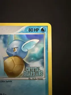 Wartortle (43/100) EX Crystal Guardians Stamped Reverse Holo Pokemon Card - NM - Image 3