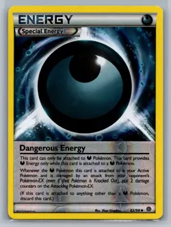 Dangerous Energy XY - Ancient Origins #82/98 Uncommon,Reverse Holo Pokemon Card - Image 1