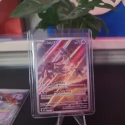 Mespirit Surging Sparks #204/191 Rare Pokemon Card Illustration - Image 1