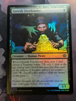 Greedy Freebooter - LCI - 0109 - MTG - TCG Card - FOIL - Image 1