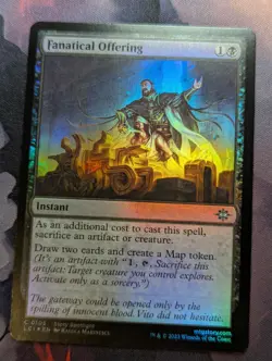 Fanatical Offering - LCI - 0105 - MTG - TCG Card - FOIL - Image 1
