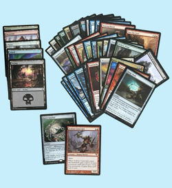 MTG Magic the Gathering 42 Singles Pack – 2 Rares, Random, No Duplicates - Image 1