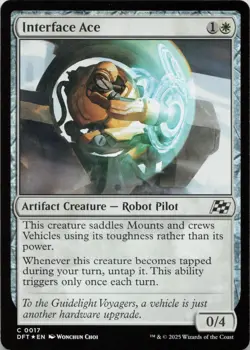 Interface Ace - FOIL - C Aetherdrift 17 - MTG - Image 1