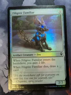 Filigree Familiar - MTG - CMR - 308/361 - Foil - Image 1