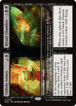 Unholy Annex // Ritual Chamber [Duskmourn: House of Horror] - Image 1