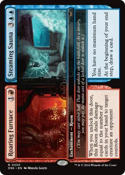 Roaring Furnace // Steaming Sauna [Duskmourn: House of Horror] - Image 1