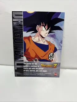 Dragon Ball Z TCG 1998 Funimation JPP/Amada Dende Foil Card #G-6 CCG Jp UR - Image 2
