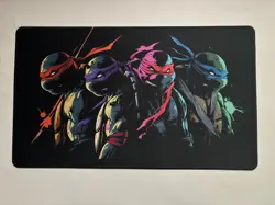 TMNT MTG Playmat Stitched Edges Gaming Mat Free Bag - Image 4
