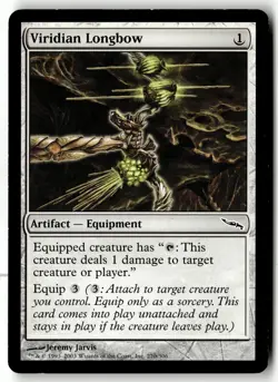 Viridian Longbow 270 Common Mirrodin Magic: The Gathering Near Mint - Image 1
