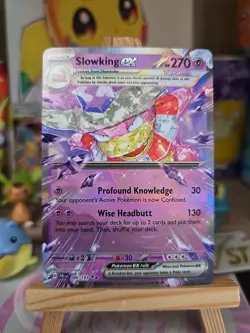 Slowking ex 086/193 Holo Pokemon Card Scarlet Violet Paldea Evolved NEAR MINT - Image 1