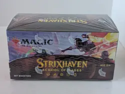 MTG Strixhaven School Of Mages Magic The Gathering Set Booster Box English Seale - Image 1