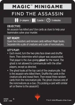 Magic: The Gathering - Assassin's Creed - Singles - Image 4