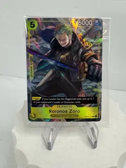 Roronoa Zoro OP07-113 Illustration Box Vol 3 One Piece Promo Sealed - Image 1