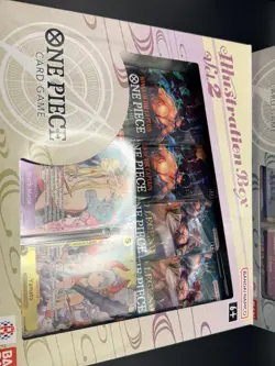 Bandai Namco One Piece Card Game Illustration Box Vol.1 and Vol.2 Booster Box - Image 2