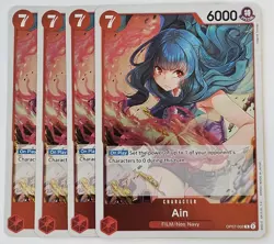 X4 Ain OP07-002 R 500 Years in the Future - ONE PIECE Card Game English Playset - Image 1