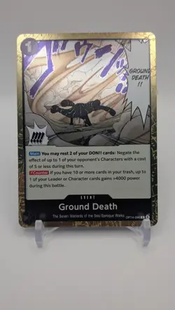 Ground Death OP14-096 The Azure Sea's Seven One Piece - Image 1