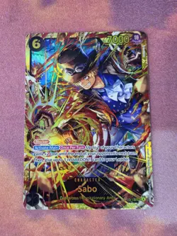 Sabo OP13-120 SEC Carrying On His Will One Piece TCG English - Image 1