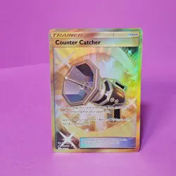 Counter Catcher - 120/111 - Pokemon Crimson Invasion Sun Moon Secret Card NM - Image 1