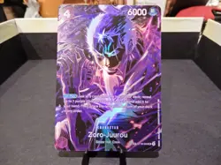 ONE PIECE ST18-004 ZORO-JUUROU OP12 LEGACY OF THE MASTER SR - English - Image 1