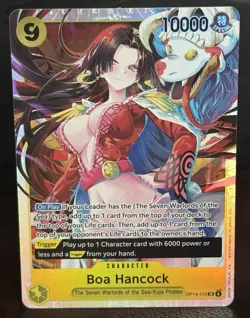 LOT of 4 - Boa Hancock OP14-112 One Piece CG Super Rare Playset (MINT) - Image 5