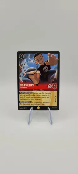 Disney Lorcana TCG: Sid Phillips Toy Surgeon 126/204 Legendary-Wilds Unknown -NM - Image 2