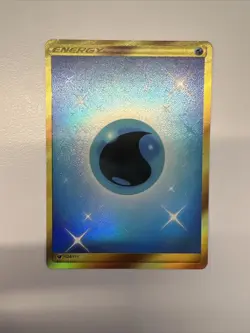 Water Energy - 124/111 - Pokemon Crimson Invasion Sun & Moon Secret Rare Card NM - Image 1