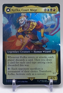 MTG: Final Fantasy: Art Kefka, Court Mage | Ruler of Ruin Mythic 0496 - Image 1