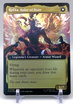 MTG: Final Fantasy: Art Kefka, Court Mage | Ruler of Ruin Mythic 0496 - Image 2