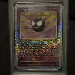 Pokemon Gastly 76/110 Legendary Collection Reverse Foil English PSA 6 (2002) - Image 3