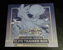 Pokemon Center Chilling Reign ETB Elite Trainer Box [Ice Rider] NEW/SEALED - Image 1