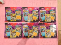🔥Pokemon x6 2 Pack Blister Twilight Masquerade & Surging Sparks Sealed Promos - Image 1