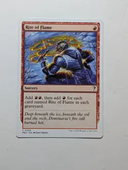 Rite of Flame (White Border) Mystery Booster 2 Regular - Image 1