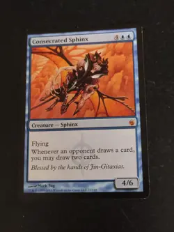 Consecrated Sphinx Mirrodin Besieged Regular - Image 1