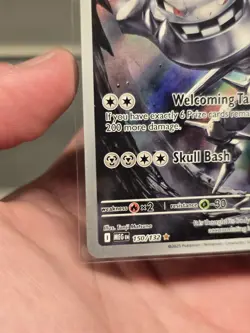 Pokemon TCG Steelix 150/132 ME01 Mega Evolution Holo Illustration Rare 200 HP - Image 5