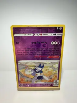 Meowstic 082/195 Uncommon Silver Tempest Pokemon Reverse Holo Near Mint - Image 2