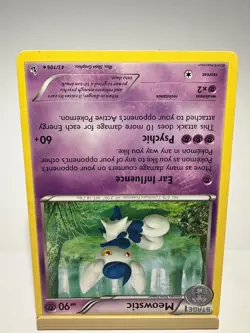 Meowstic 43/106 Rare Flashfire Pokemon Lightly Played - Image 2
