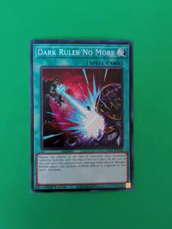 Yugioh TCG Dark Ruler No More Secret Rare RA01-EN060 NM - Image 1