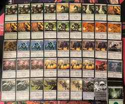 MTG - MYR ARTIFACT DECK - URTET REMNANT OF MEMNARCH, GRAAZ UNSTOPPABLE, INFECT ~ - Image 1