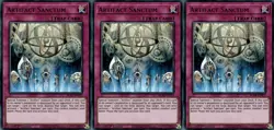 3x Artifact Sanctum | BLAR-EN075 | UR | 1st Ed | NM | YuGiOh - Image 1