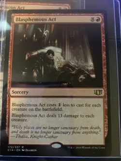 Blasphemous Act: MTG Common - Image 1