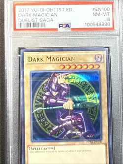 Dark Magician DUSA PSA 8 Ultra Rare #EN100 Yugioh 2017 - Image 4