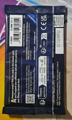 Disney Lorcana TCG - The First Chapter Booster Pack - Mickey Mouse - SEALED - Image 2