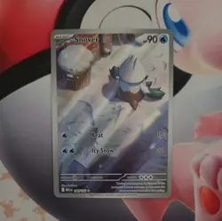 Pokemon TCG - Snover 140/132 - Mega Evolution - Illustration Rare Card - Image 3