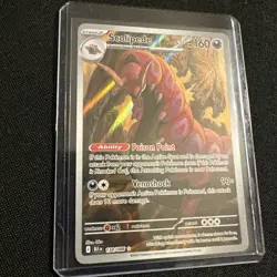 Scolipede 134/086 Pokemon TCG Black Bolt Illustration Rare Card NM/M Condition - Image 3