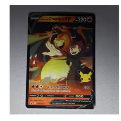 Pokemon Lance's Charizard V SWSH133 Sword & Shield Promo Holo Card - Image 1