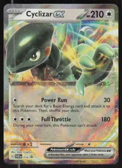 Pokemon TCG SV: Scarlet & Violet Promo Cards #018 Cyclizar ex NM - Image 1