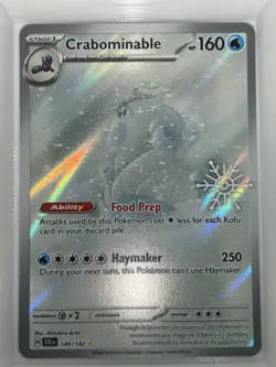 Crabominable - (Holiday Calendar) 149/142 Miscellaneous Cards & Products Holo - Image 1